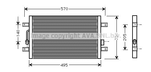 AVA QUALITY COOLING kondensatorius, oro kondicionierius FT5240